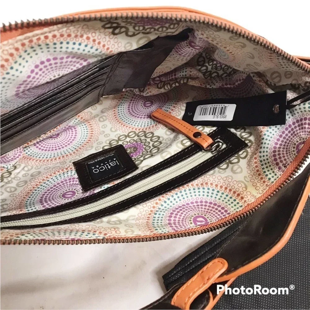 Latico leather colorblock Mingus hobo shoulder bag NWT